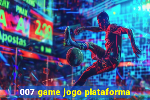 007 game jogo plataforma